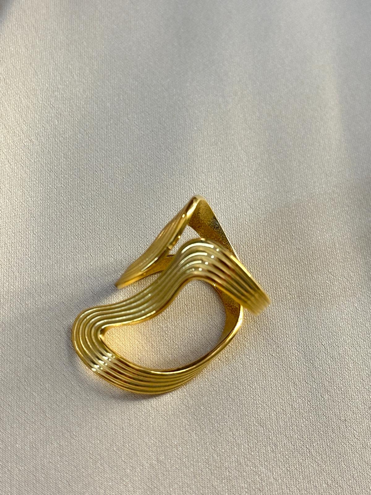 Premium Gold-Plated Ring for Daily or Casual Wear