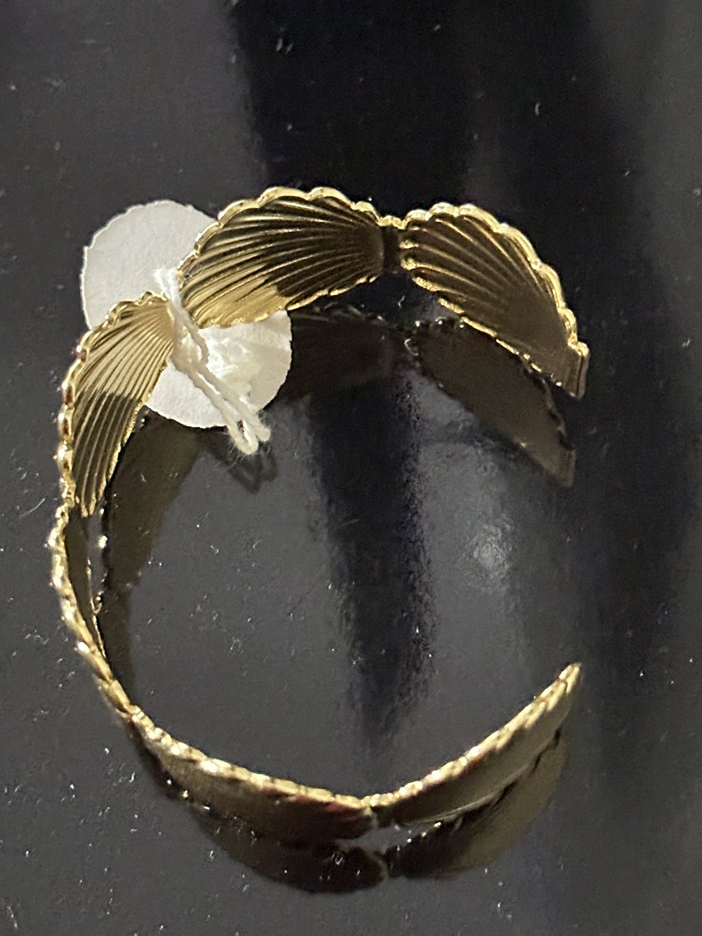 Anti-Tarnish Stainless Steel 18k Gold Plated Sea Shell Bracelet
