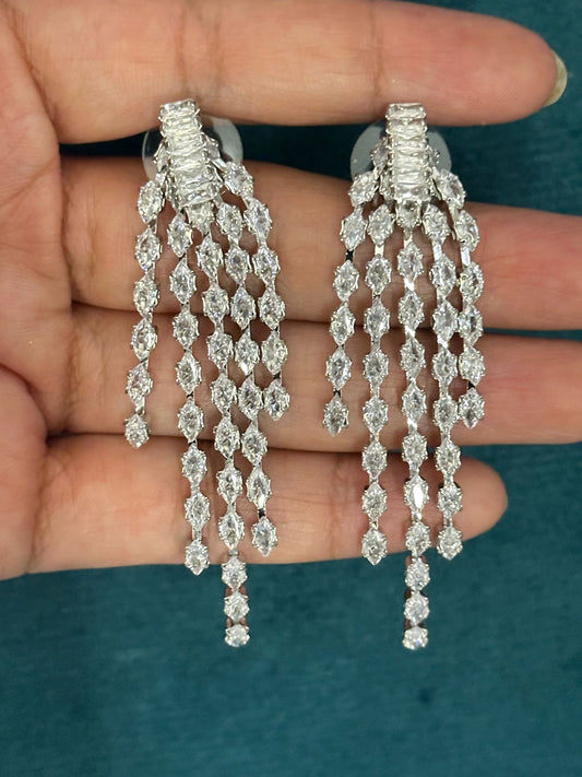 Premium Korean Diamond Statement Earrings